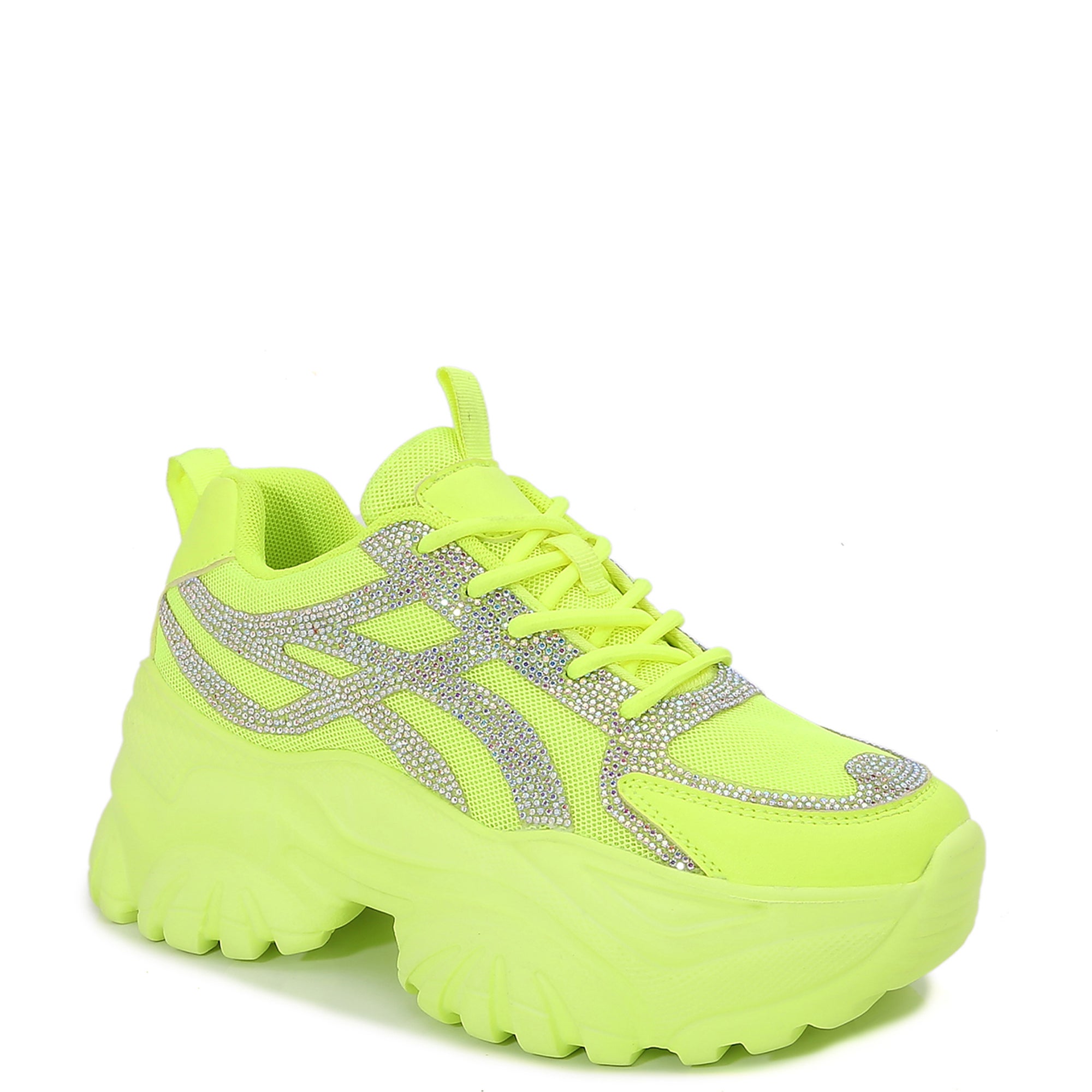 Ruby Neon Green Shoe Lounge La