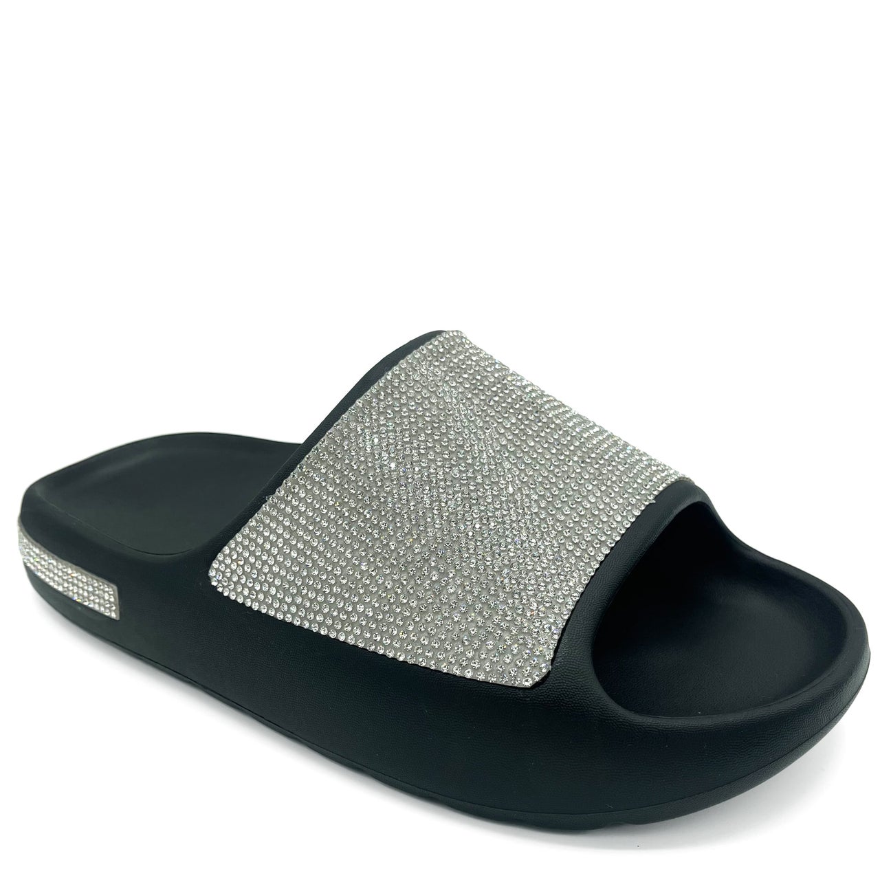 Fancy black hot sale paris slides